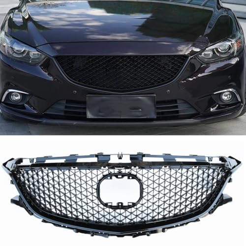 Grille de Pare-Chocs Avant Anti-Impact pour Mazda 6 Atenza 2014-2016 Calandre Réparation Facile