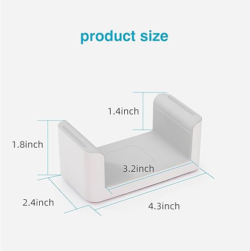 Miniatura 6 de Vucuum Cleanner - Soporte de pared para vacío, mini soporte de montaje en pared compatible con aspiradora V8 (blanco)