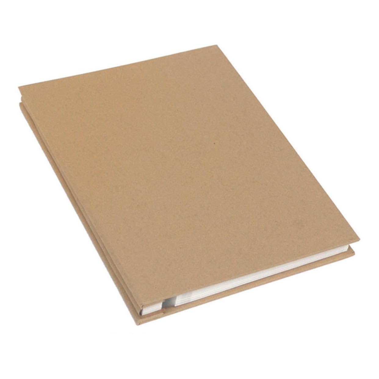 Álbum de Fotos DIY Autoadhesivo 20 Hojas de Papel Kraft | 1 Pieza, Encuadernación Firme, Film Autoadhesivo, Tono Caqui, para Boda y Navidad