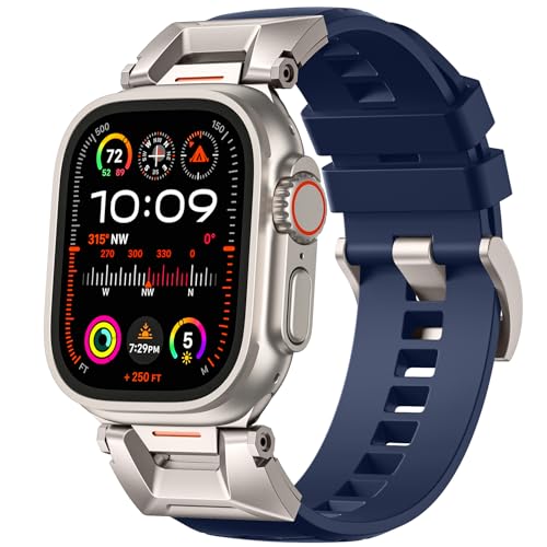 Bracelet Apple Watch Ultra robuste et respirant antichoc Bandletic