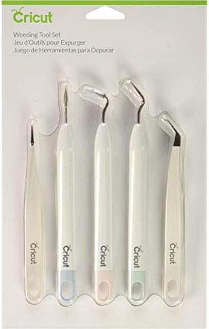 Cricut 2004233 Multi-Colour, Bright Pad Weeding Tool Kit
