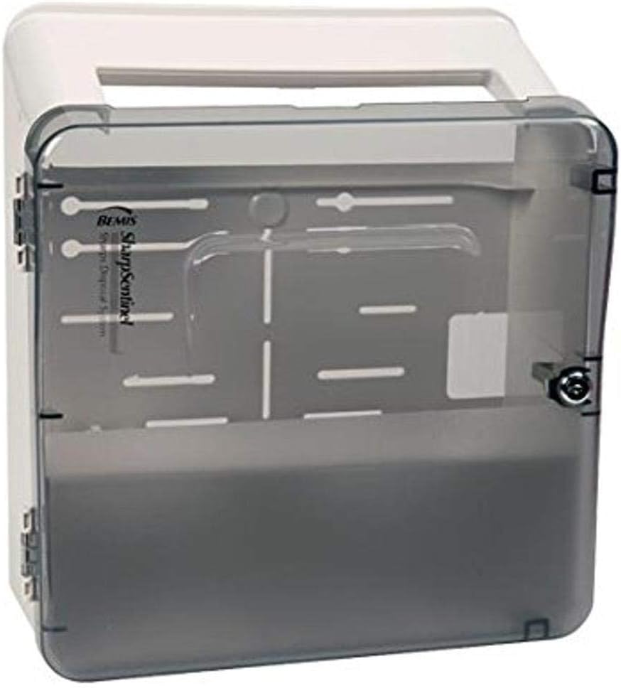 Bemis Healthcare 1031 Sharps Cabinet for 333 Containers, 3 gal
