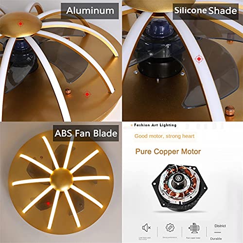 Ventilateur de plafond avec télécommande pour supprimer l'air chaud - 4