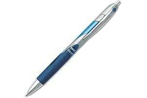 BIC Triumph 730RT Gel Pen (0.7mm), Blue, 12ct