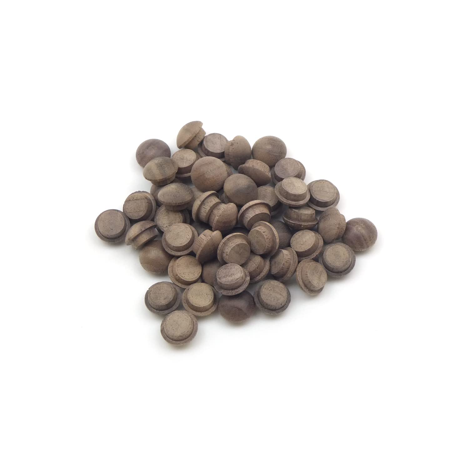 3/8" - 9.5mm Walnut Mushroom Plug - Pack of 50