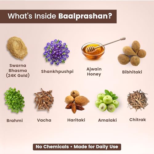 Image of BabyOrgano Swarnaprashan Drops for Kids, 0-15 Yrs, 15ml, Pack of 1 | Suvarnaprashan 24K Gold Drops, Swarna Bhasma, Brahmi, Shankhpushpi, Vacha, Ajwain & Honey, Immunity, Brain & Growth Support | AYUSH Approved | Ajwain Honey | 15ml (Pack of 1)