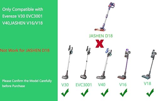 Miniatura 2 de Adaptador de corriente de CA compatible con Evereze V30 EVC3001 V40, TOPPIN TPVC004/TPVC003, JASHEN V16/V18, Laresar Elite1 Elite3 Elite4 Elite5
