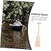 Homoyoyo Versatile Canoe Paddle for Lakes Rivers Wooden Oar for Childs Boat Family Boating Adventure