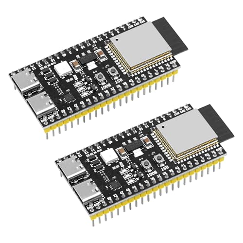 ESP32 DevC-1-N16R8 S3 Entwicklungsboard AYWHP ESP-32-S3 Module Wi-Fi + BLE MCU Modul Voll integriert Kompatibel mit Arduino (2 Stück)