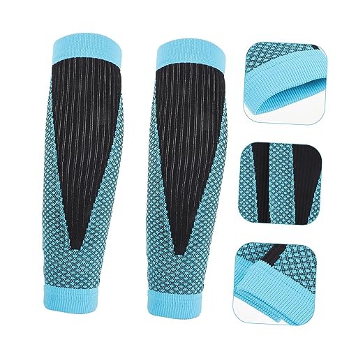 SUPVOX 1 Par Manga De Compressão Suporte De Panturrilha Meias De Corrida Meias De Bezerro Meias De C
