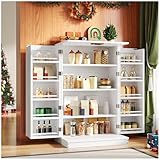 Simple Wisdom Alacenas para Cocina,Muebles para Cocina con Espacio de Almacenamiento de Varios Niveles,Alacenas para...