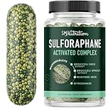 20MG Sulforaphane | from Broccoli Sprouts & Seed Extract | 565MG Microbeadlet Complex | 26MG of Glucoraphanin + Myrosinase | Complete NRF2 Activator, Antioxidant & Cellular Health Supplement | 60 Ct.