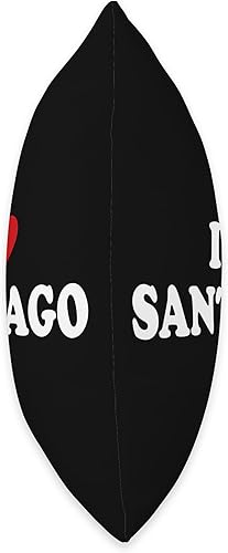 Miniatura 2 de Santiago Gift For Men & Women I Heart Chile City-I Love Santiago Throw Pillow, 16x16, Multicolor