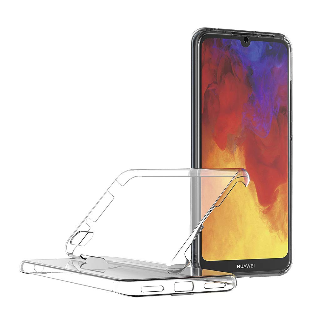 HONLEN Custodia Compatibile con HUAWEI Y6 2019 / Y6 Pro 2019 / HONOR 8A / Y6S 2019 (6.09 Inches) Morbida Liquido TPU Silicone Case Protettiva, Antiurto in Antigraffio Cover Protettiva