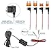 Upgraded Dash Cam Hardwire Kit, Type-C USB Hard Wire Kit 12V-24V to 5V Hardwire Kit with Low Voltage Protection 13ft Dash Cam Charger Power Cord for Dashcam GPS Power Supply Radar Detectors and More