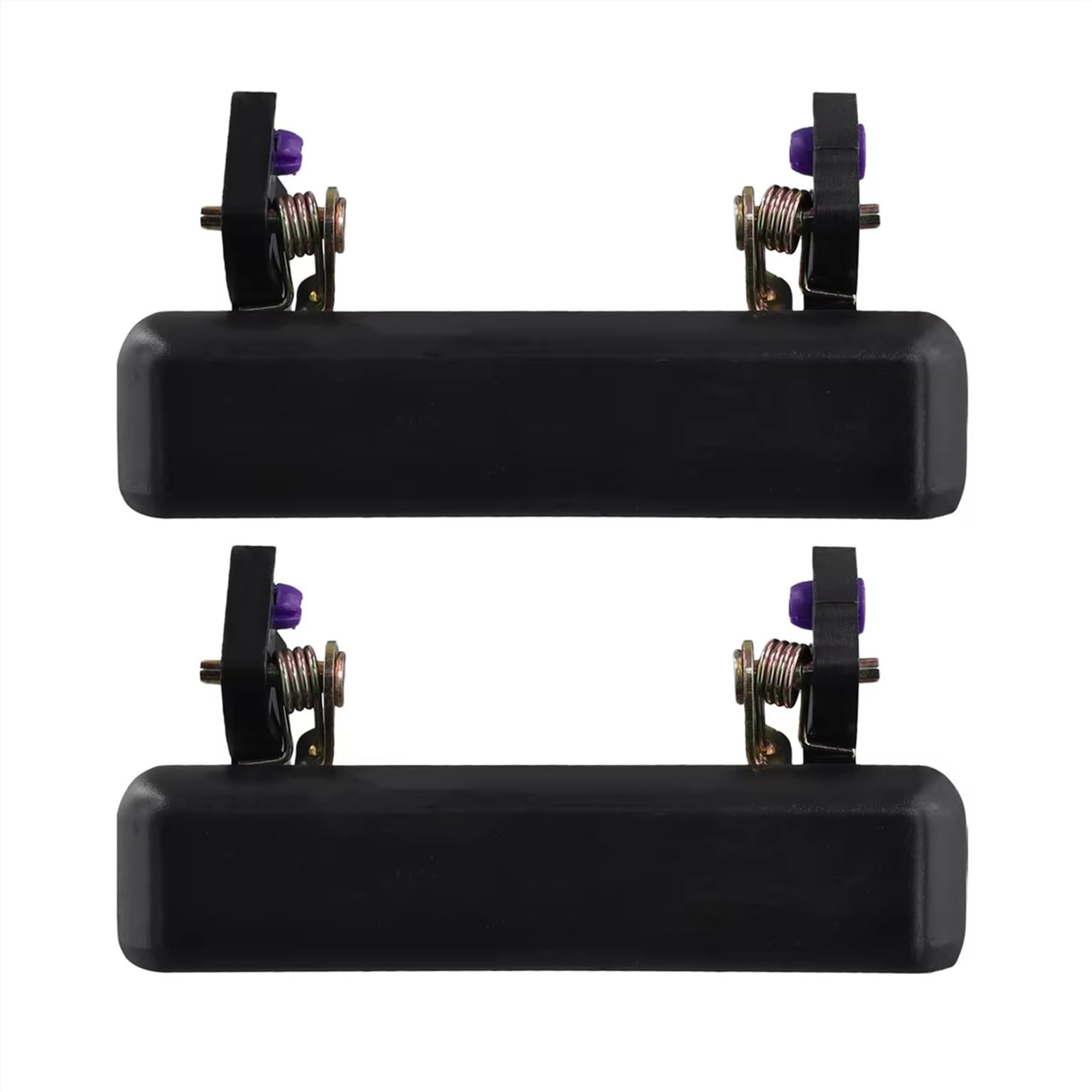 AcarKing Car Exterior Door Handles Compatible with Suzuki for Samurai 1986-1995 1 Pair Set Car Exterior Door Handles Black Left Right OEM: 8281083000 8282083000