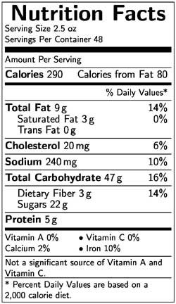 Readi Bake BeneFIT Oatmeal Chocolate Chip Cookies - 48 per case. - Thumbnail 2