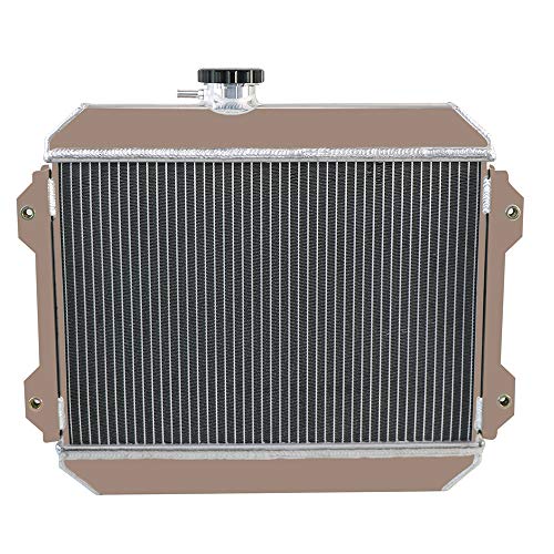 ALLOYWORKS 3 Row 56mm Core Aluminum Radiator for 1974-1985 Toyota Corolla KE30 KE38 KE55 KE70 Manual
