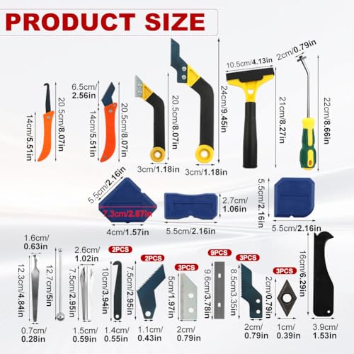 37Pcs Grout Removal Tool Kit