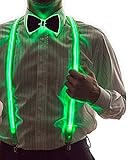 tirantes y pajaritas el corte ingles Tirantes luminosos LED: REEMPLAZO DE LA BATERÍA: funciona con 2 baterías CR2032 (reemplazadas e instaladas). Cada juego de baterías puede funcionar durante algunas horas.