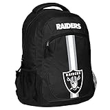 Forever Collectibles NFL Oakland Raiders Action Backpack, Team Color, One Size