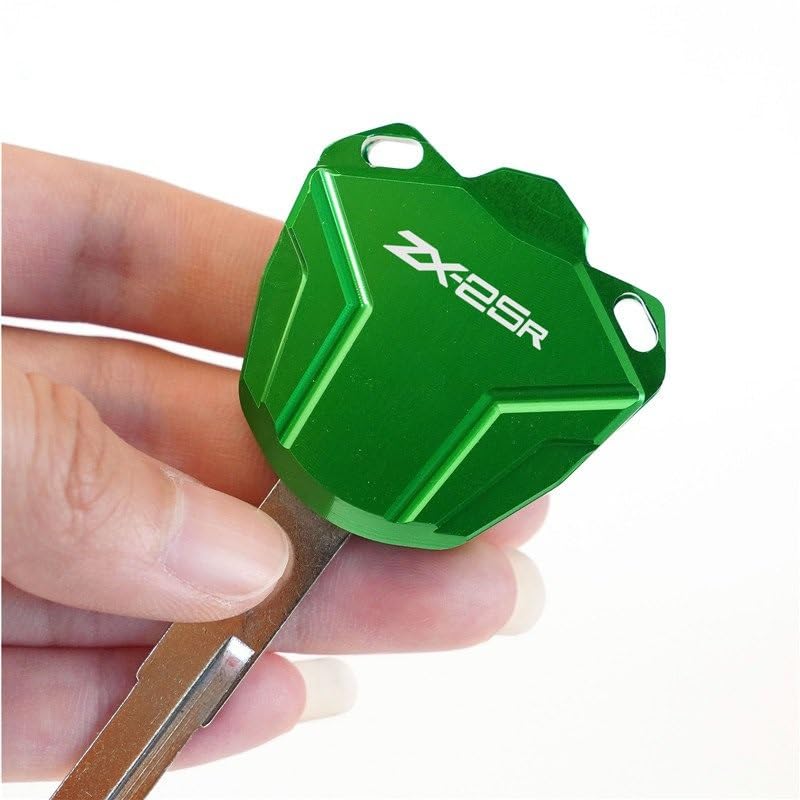 Amazon.co.jp: ロゴ付き ZX25R オートバイ CNC キーケース カバー