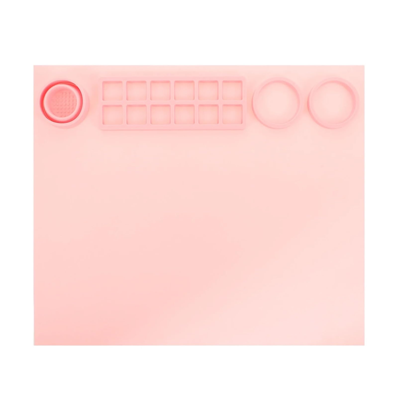 Sdiuakbv One Color Silicone Painting Mat Ultra Flexible Nonstick Silicone Painting Mat For Diy Craft Art For Drawing