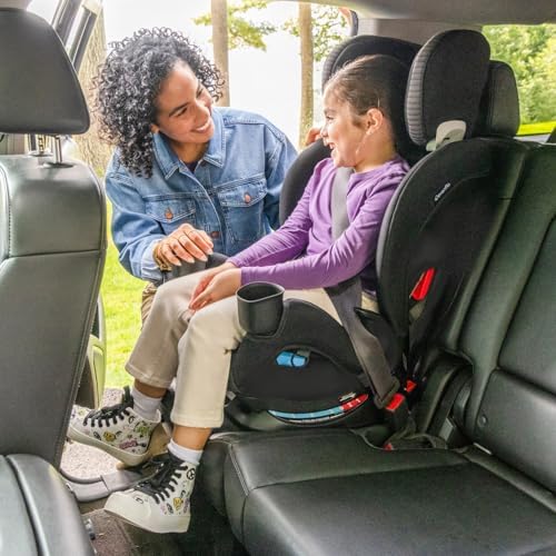 Evenflo All4Stages Slim 4-in-1 Convertible Car Seat (Tybee Black) — view 7