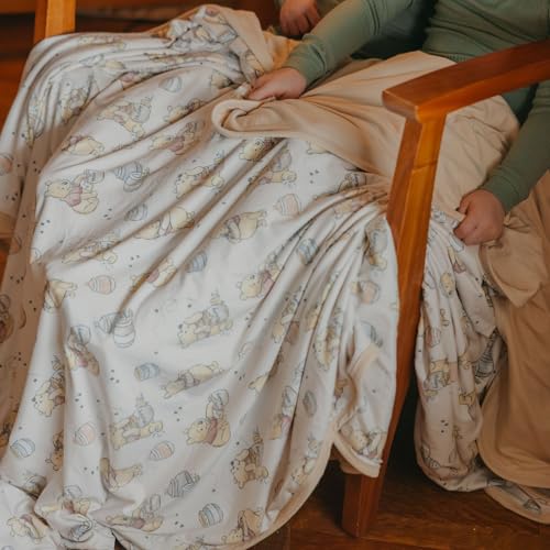 Image of Copper Pearl Jumbo 3-Layer Baby Blanket: Soft Baby Quilts for Boys and Girls | Breathable, Cozy, Toddler Blanket | Baby Quilt for Newborns | 60x72 Premium Material | Hunny