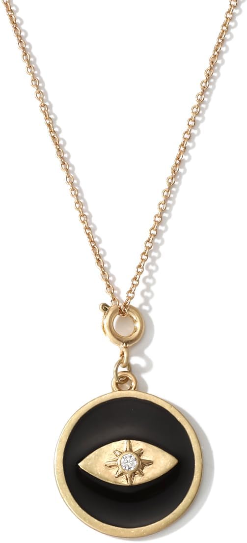 Selenichast Evil Eye Necklace Goth …