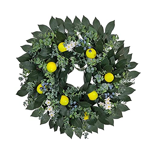 Couronne de fruits pour porte et fenêtre : ambiance printanière à la maison