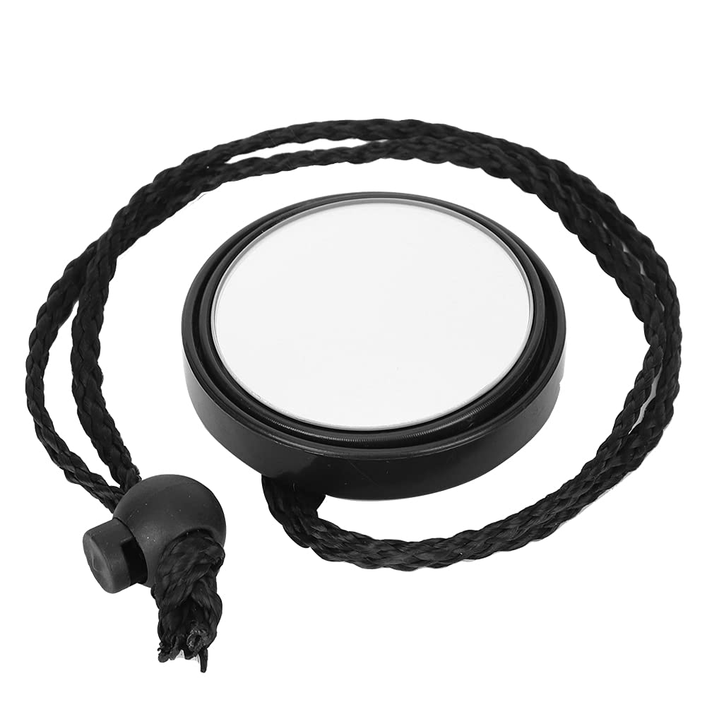 KIMISS Espejo de Buceo, HSJ 928 Retrovisor de 360 ​​Grados Profesional Fácil de Transportar Snorkel y Almacenar Pequeño para Cueva Barco Colgante Lateral con Cordón Accesorio de Equipo