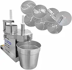 Processador de Alimentos Industrial Profissional para Pizzaria, Restaurante, Supermercado com 7 Discos Sebem