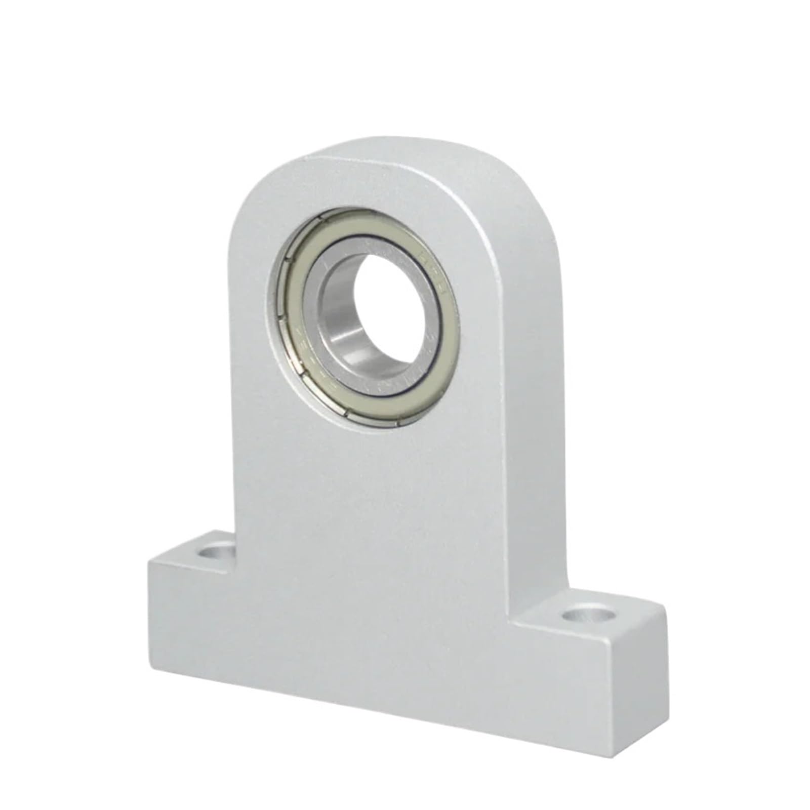 Wirtschaftliches Vertikallager mit Gehäuse, Lagersitzteile, Aluminiumlager, Fester Sitz, Schraube, optische Welle, Lagerdurchmesser 6 bis 30(MT502,6001ZZ-d12-h25 2pcs)