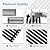 Uniflasy 17" Cast Iron Cooking Grates for Charbroil Commercial Infrared 463355220 463242516 463242515 466242615 463243016 463346017 466242616 3-Burner Grill Grates Replacement Parts G466-0025-W1A