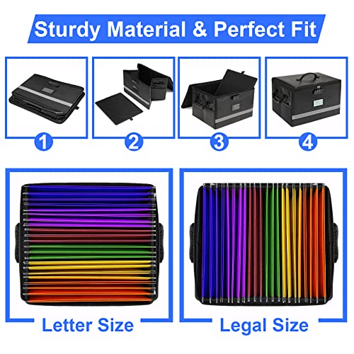 File-Organizer-Fireproof-File-Box-with-Lids-Important-Document-Organizer-Box-with-Lock-Portable-File-Folder-Organizer-with-Handle