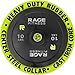Rage Fitness Olympic Bumper Plate (Sold Individually - 10lb, 15lb, 25lb, 35lb, 45lb), Steel Insert, Crossfit, Strength Training, Bench Press, Squats, Powerlifting