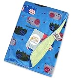 Manta suave y cálida para bebés; ideal para el cochecito, 