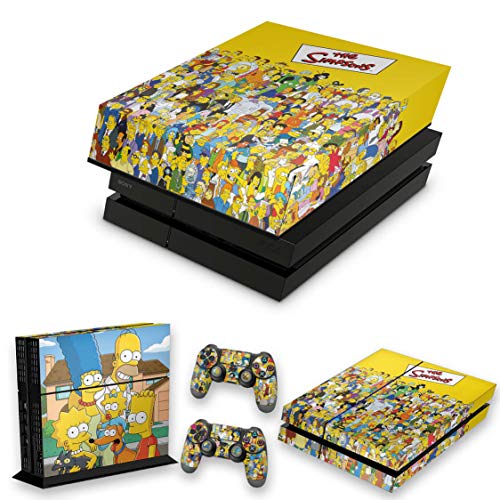 Capa Anti Poeira e Skin para PS4 Fat - The Simpsons