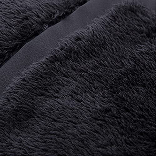 Herenjas met lange mouwen, herfst & winter, capuchon met kleurkraag, heren winterjas kort - Image 3