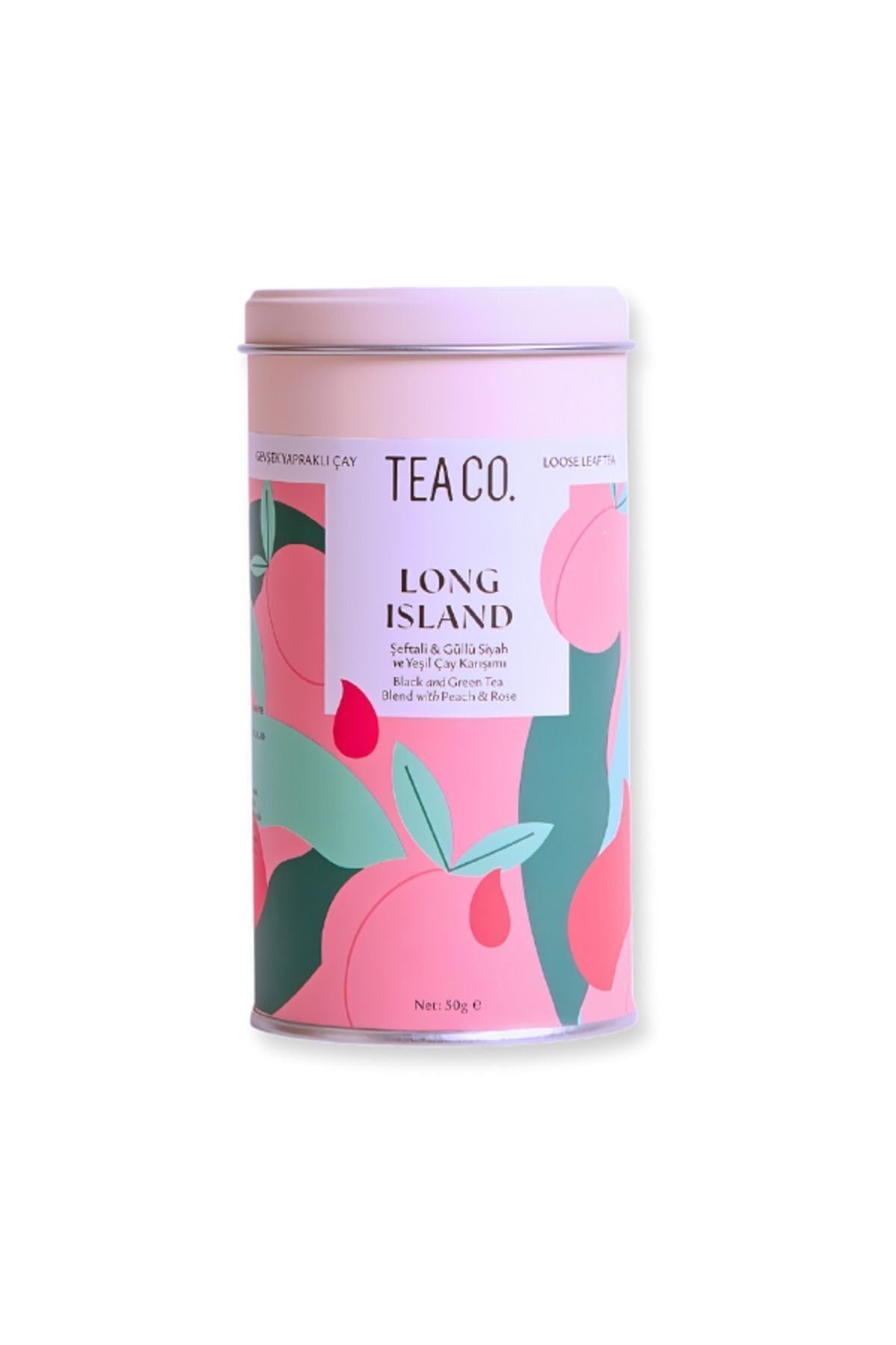 TEA CO. Long Island 50gr Teneke Kutu