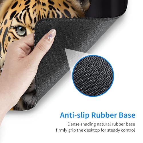 Tapis de souris XL léopard : la solution contre la fatigue du poignet - 4