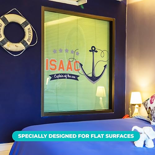 Vinilo decorativo personalizado ancla para habitación infantil miniatura 3