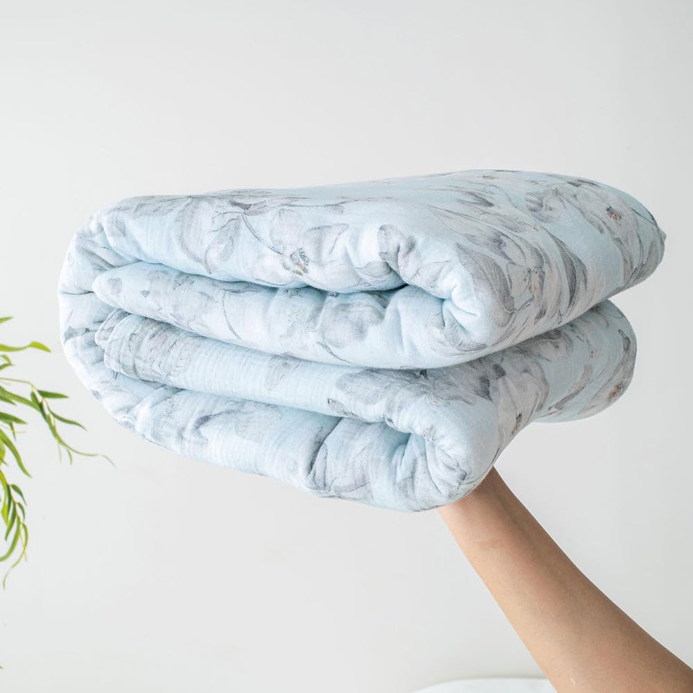 Spread Spain Indian Tropical Dohar – Lightweight Linen-Cotton Summer Blanket for All Seasons|Breathable & Soft AC Comforter for Warm Weather|Machine Washable | Single Dohar 1.52 Mtr x 2.28 Mtr- 004-image-49