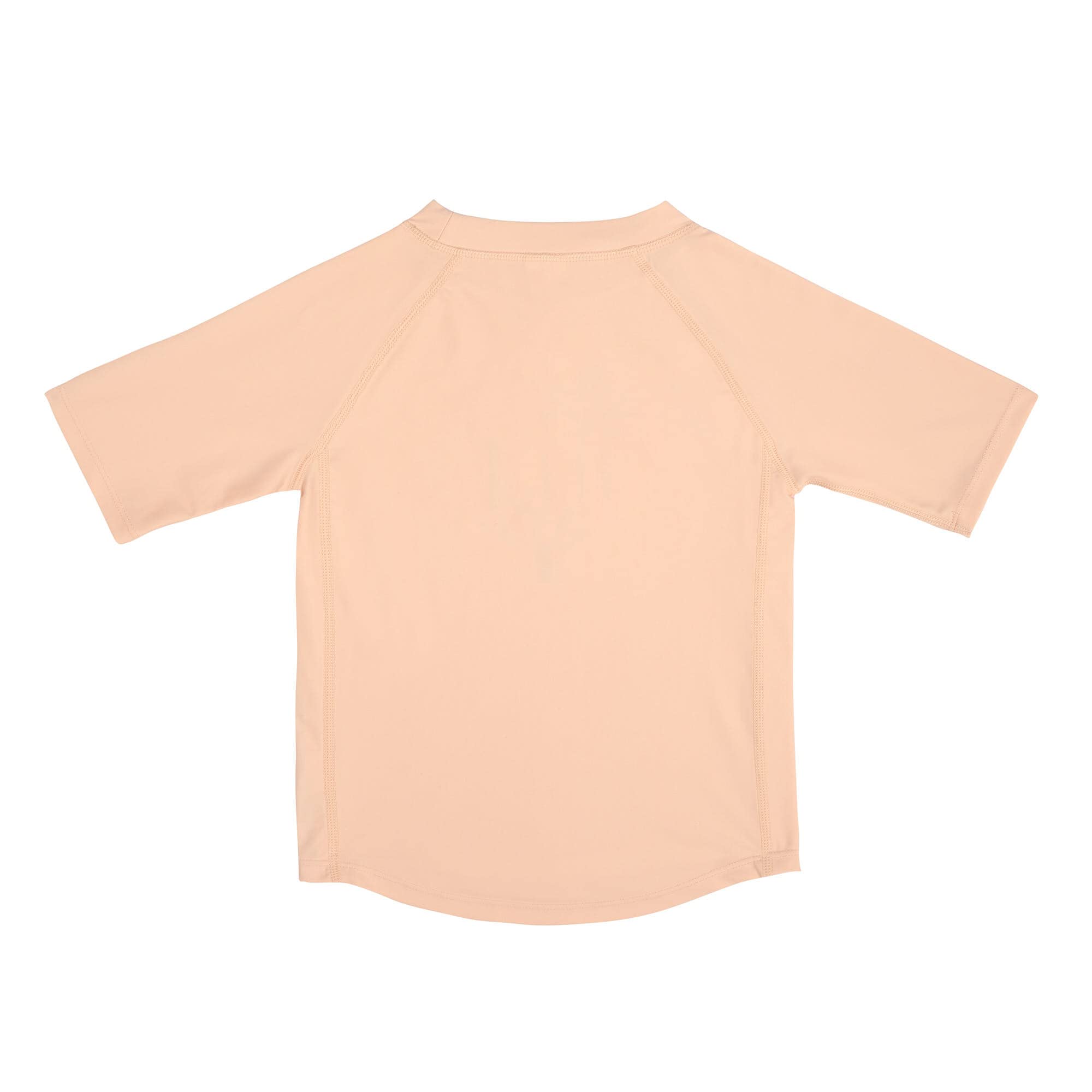 LÄSSIG Rashguard Rashguard Maillot de Bain à Manches Courtes pour bébé et Enfant Protection UV/Manches Courtes Rose pêche 07-12 Mois Taille 74/80
