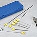 MECCANIXITY K Type Thermocouple Temperature Sensor Probes, Stainless Steel -40 to 2012°F Thermocouple Probe 4x300mm for Food Processing Industry