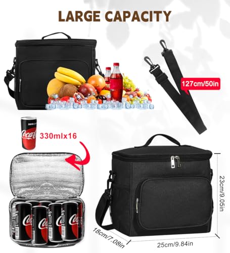 TIECHI 10L Insulated Lunch Bag - Image 2