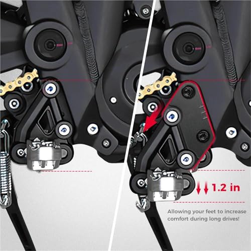 Kit support extension repose-pieds pour E Ride Pro-SS moto tout-terrain - 2