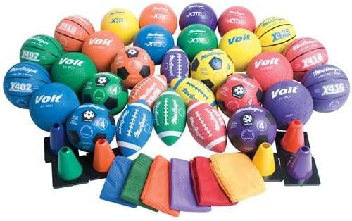 ATHLETIC SPECIALTIES BSN Sports Sports Equipment 6-Color Pack (Recess Equipment Package) - Set