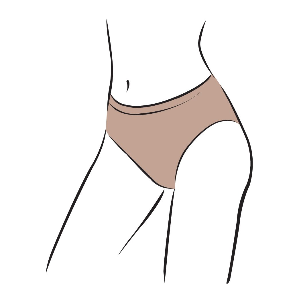 Silky GIRLS DANCE Seamless Ballet High Cut Briefs Underwear Knickers Nude Flesh Skin